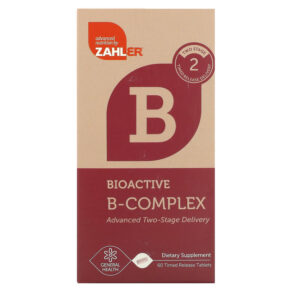 Thực phẩm chức năng Zahler Bioactive B- Complex 60 Timed Release Tablets 848998082154
