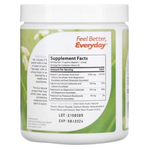 Thực phẩm bổ sung Zahler Buffered C Powder Natural Berry 11 oz (315 g) 848998082482