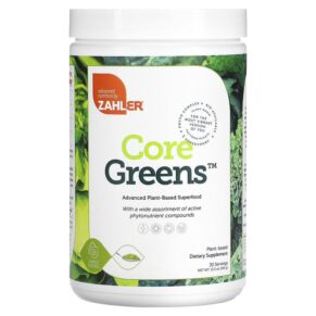 Thực phẩm chức năng Zahler Core Greens 12.2 oz (345 g) 848998082512