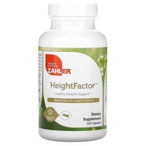 Thực phẩm chức năng Zahler HeightFactor 120 Capsules 848998081119