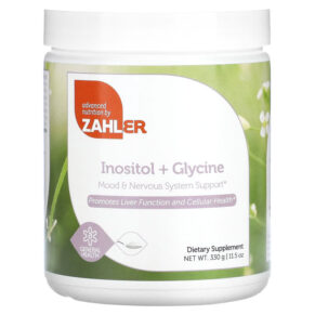Thực phẩm chức năng Zahler Inositol + Glycine 11.5 oz (330 g) 848998082536