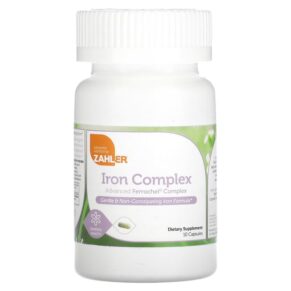 Thực phẩm chức năng Zahler Iron Complex 10 Capsules 848998082666