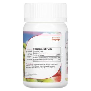 Thực phẩm bổ sung Zahler Junior D3 & K2 Peach Apricot 90 Chewable Tablets 848998082284