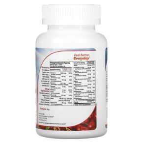 Thực phẩm bổ sung Zahler Junior Multi Complete Once-Daily Multi-Vitamin Natural Cherry 90 Chewable Tablets 848998080471