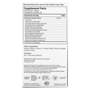 Thực phẩm bổ sung Zahler ParaGuard Advanced Intestinal Flora Support 90 Softgels 848998081874