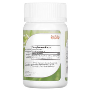 Thực phẩm bổ sung Zahler Vitamin D3 & K2 Peach Apricot 90 Chewable Tablets 848998082291
