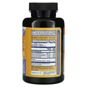 Thực phẩm bổ sung Zand Immunity Super C+ Elderberry with Zinc/Vitamin D3 60 Tablets 041954358182