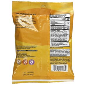 Thực phẩm bổ sung Zand Naturals Organic Lemon Honey 18 Throat Lozenges 041954000074