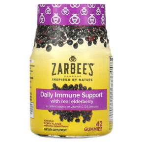 Thực phẩm chức năng Zarbee's Daily Immune Support Natural Berry 42 Gummies 857647007417