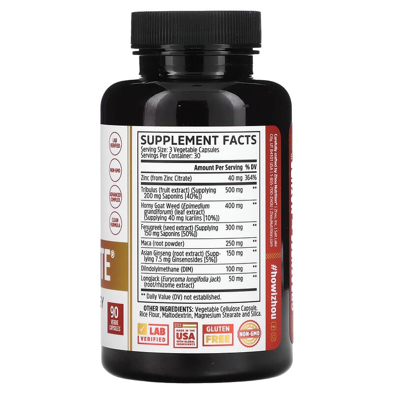 Zhou Nutrition Boost Elite 90 Veggie Capsules 2 Thực phẩm bổ sung Zhou Nutrition Boost Elite 90 Veggie Capsules 859805006027