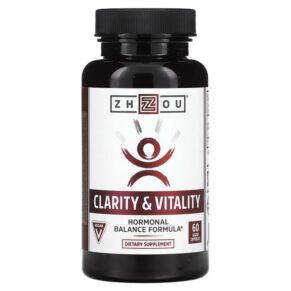 Thực phẩm chức năng Zhou Nutrition Clarity & Vitality 60 Veggie Capsules 859805006065