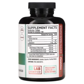 Thực phẩm bổ sung Zhou Nutrition Fish Oil 120 Softgels 669191795869