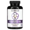 Thực phẩm chức năng Zhou Nutrition Flaxseed Oil Cold-Pressed 100 Softgels 859805006119