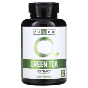 Thực phẩm chức năng Zhou Nutrition Green Tea Extract 120 Veggie Capsules 859805006133