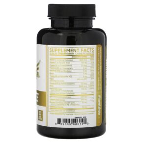 Thực phẩm bổ sung Zhou Nutrition Hairfluence Premium Hair Support Formula 60 Veggie Capsules 859805006140