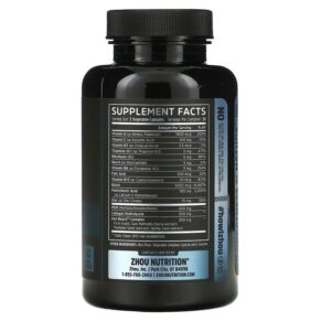 Thực phẩm bổ sung Zhou Nutrition Iron Beard 60 Veggie Capsules 859805006171
