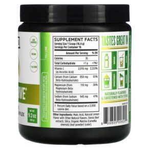 Thực phẩm bổ sung Zhou Nutrition Keto Drive Matcha Lemonade 9.2 oz (263 g) 859805006201