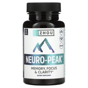 Thực phẩm chức năng Zhou Nutrition Neuro-Peak 30 Veggie Capsules 859805006263