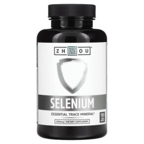 Thực phẩm chức năng Zhou Nutrition Selenium 200 mcg 100 Veggie Capsules 859805006317
