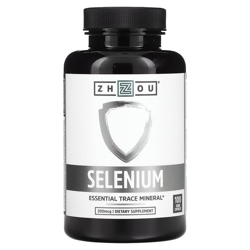 Zhou Nutrition Selenium 200 mcg 100 Veggie Capsules 8 Thực phẩm chức năng Zhou Nutrition Selenium 200 mcg 100 Veggie Capsules 859805006317