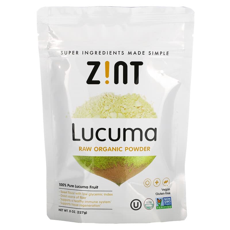 Zint Lucuma Raw Organic Powder 8 oz (227 g) 8 Thực phẩm chức năng Zint Lucuma Raw Organic Powder 8 oz (227 g) 817516020022
