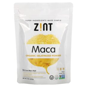 Thực phẩm chức năng Zint Maca Organic Gelatinized Powder 8 oz (227 g) 817516020060
