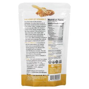 Thực phẩm bổ sung Zint Organic Camu Camu Powder 3.5 oz (99 g) 817516020152