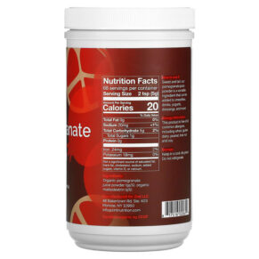 Thực phẩm bổ sung Zint Organic Pomegranate Juice Powder 12 oz (340 g) 817516020619