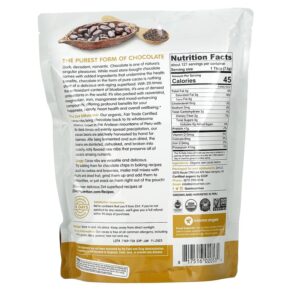 Thực phẩm bổ sung Zint Raw Organic Cacao Nibs 32 oz (907 g) 817516020534