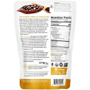 Thực phẩm bổ sung Zint Raw Organic Cacao Nibs 8 oz (227 g) 817516020510