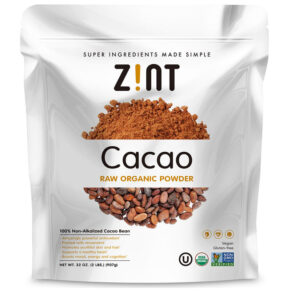Thực phẩm chức năng Zint Raw Organic Cacao Powder 32 oz (907 g) 817516020374
