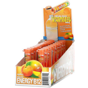 Thực phẩm chức năng Zipfizz Healthy Sports Energy Mix with Vitamin B12 Peach Mango 20 Tubes 0.39 oz (11 g) Each 857167006112