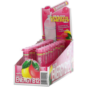 Thực phẩm chức năng Zipfizz Healthy Sports Energy Mix with Vitamin B12 Pink Lemonade 20 Tubes 0.39 oz (11 g) Each 893811000242
