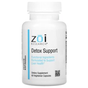 Thực phẩm chức năng ZOI Research Detox Support 60 Vegetarian Capsules 898220016136